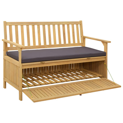 Opbevaringsbænk 2 -Seater 120 x 63 x 84 cm Rektangulær