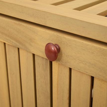 Opbevaringsbænk 2 -Seater 170 x 63 x 84 cm Massiv akacie
