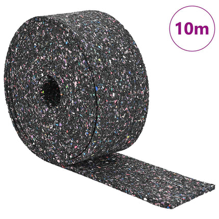Gummigranulat rulle Sort 1000 x 5 x 0,8 cm Gummi