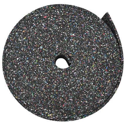 Gummigranulat rulle Sort 2000 x 8 x 0,3 cm Gummi