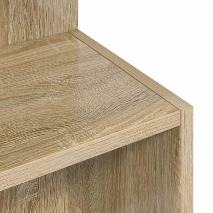 Sidebord Sonoma-eg Ø 39,5 x 55 cm Konstrueret træ