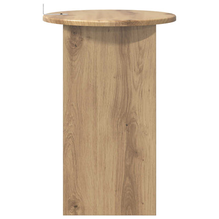 Sidebord Artisan-eg Ø 39,5 x 55 cm Konstrueret træ