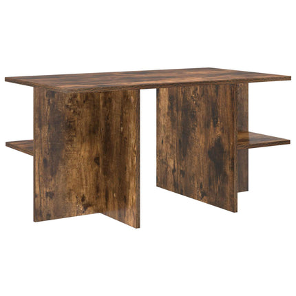 Sofabord Røget Eg 87 x 50 x 45 cm Konstrueret træ