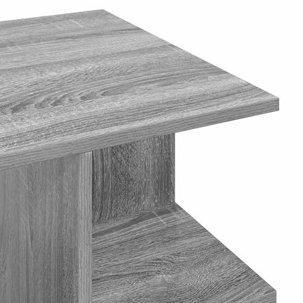 Sofabord Grå sonoma-eg 87 x 50 x 45 cm Konstrueret træ
