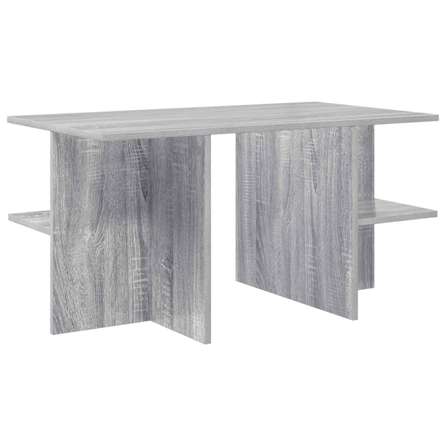Sofabord Grå sonoma-eg 87 x 50 x 45 cm Konstrueret træ