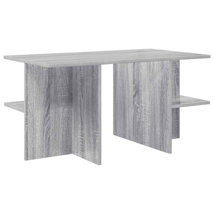 Sofabord Grå sonoma-eg 87 x 50 x 45 cm Konstrueret træ