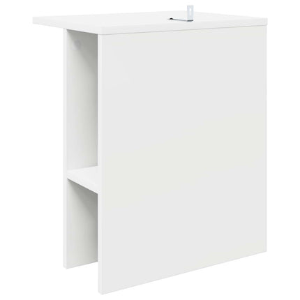 Sofabord Hvid 40 x 30 x 49 cm Konstrueret træ