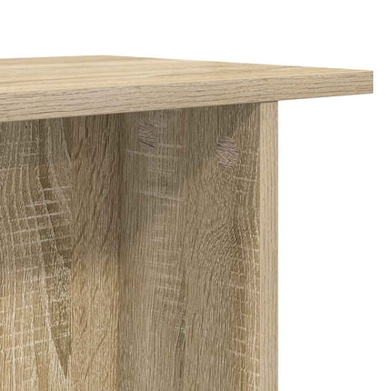 Sofabord Sonoma-eg 40 x 30 x 49 cm Konstrueret træ