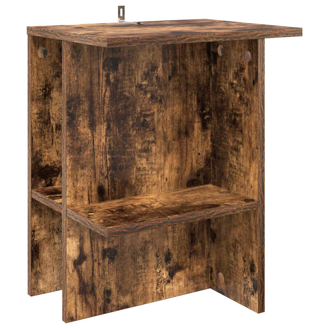 Sofabord Røget eg 40 x 30 x 49 cm Konstrueret træ