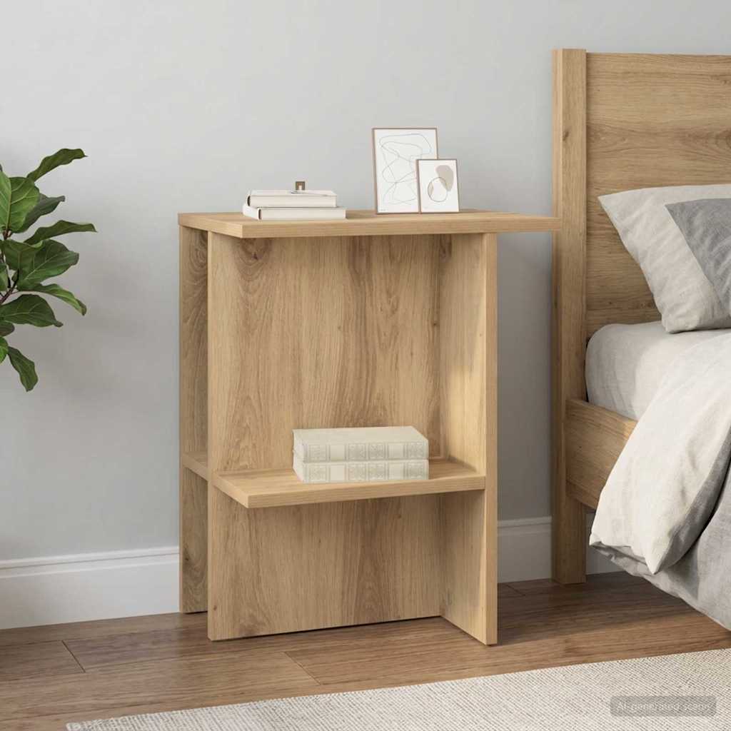 Sofabord Artisan-eg 40 x 30 x 49 cm Konstrueret træ