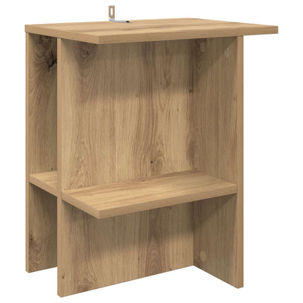 Sofabord 2 stk. Artisan-eg 40 x 30 x 49 cm Konstrueret træ
