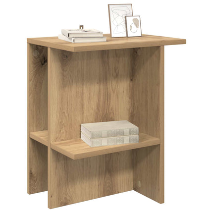 Sofabord 2 stk. Artisan-eg 40 x 30 x 49 cm Konstrueret træ