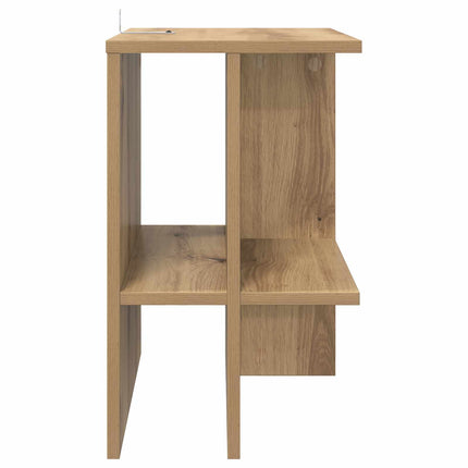 Sofabord 2 stk. Artisan-eg 40 x 30 x 49 cm Konstrueret træ