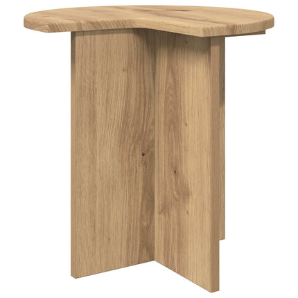Sidebord 2 stk. Artisan-eg Ø 39 x 38 cm Konstrueret træ