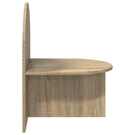 Sengebord Sonoma-eg 48 x 49 x 65 cm Konstrueret træ
