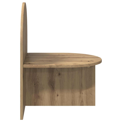 Sengebord Artisan-eg 48 x 49 x 65 cm Konstrueret træ