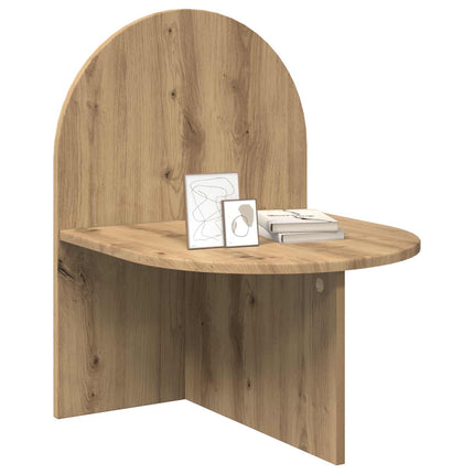 Sengebord 2 stk. Artisan-eg 48 x 49 x 65 cm Konstrueret træ