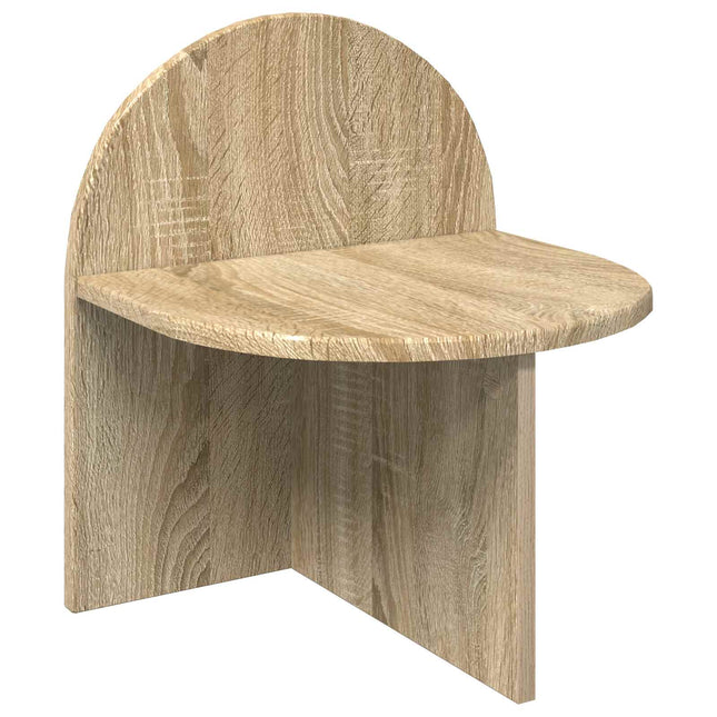 Sengebord Sonoma-eg 40 x 35,5 x 45,5 cm Konstrueret træ