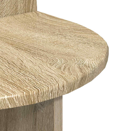 Sengebord 2 stk. Sonoma-eg 40 x 35,5 x 45,5 cm Konstrueret træ