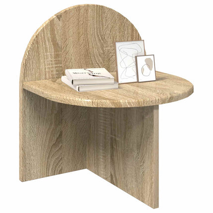 Sengebord 2 stk. Sonoma-eg 40 x 35,5 x 45,5 cm Konstrueret træ