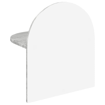 Sengebord 2 stk. Betongrå 40 x 35,5 x 45,5 cm Konstrueret træ