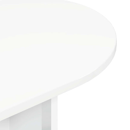 Konsolbord Hvid 100 x 39,5 x 75 cm Konstrueret træ
