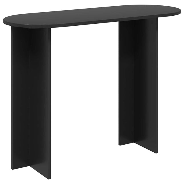 Konsolbord Sort eg 100 x 39,5 x 75 cm Konstrueret træ