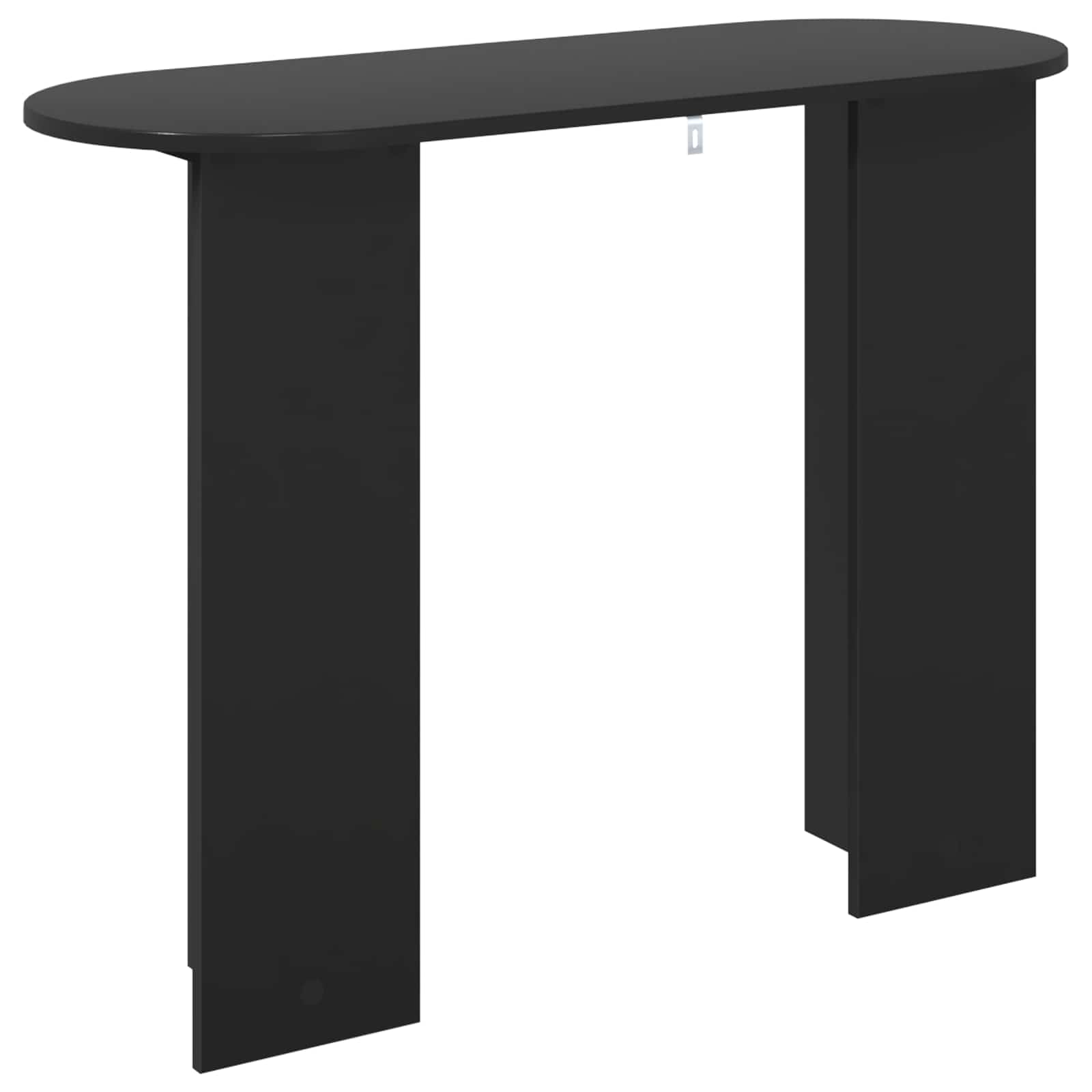 Konsolbord Sort eg 100 x 39,5 x 75 cm Konstrueret træ