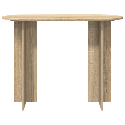 Konsolbord Sonoma-eg 100 x 39,5 x 75 cm Konstrueret træ