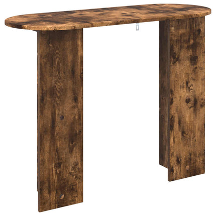 Konsolbord Røget eg 100 x 39,5 x 75 cm Konstrueret træ