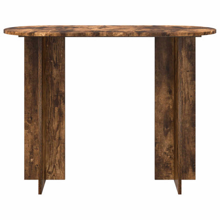 Konsolbord Røget eg 100 x 39,5 x 75 cm Konstrueret træ