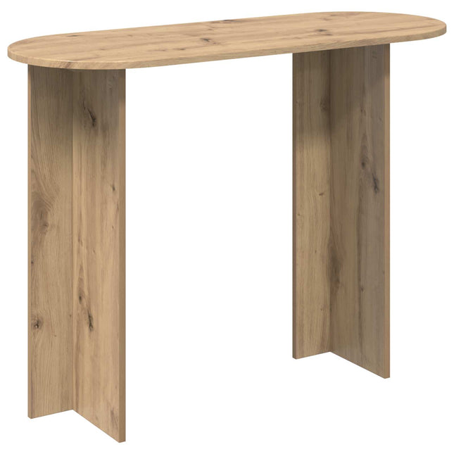 Konsolbord Artisan-eg 100 x 39,5 x 75 cm Konstrueret træ