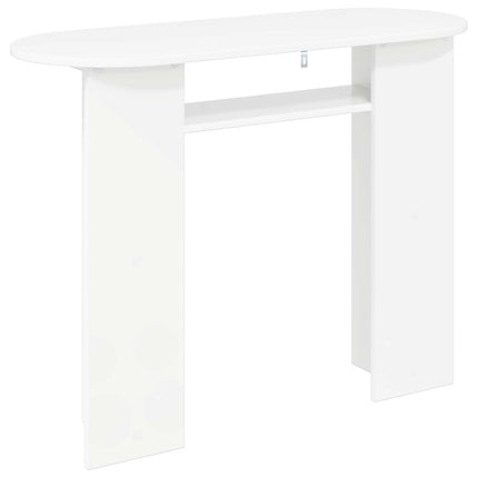 Konsolbord Hvid 100 x 39,5 x 75 cm Konstrueret træ