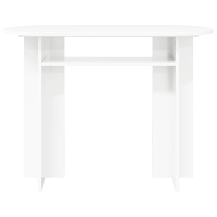 Konsolbord Hvid 100 x 39,5 x 75 cm Konstrueret træ