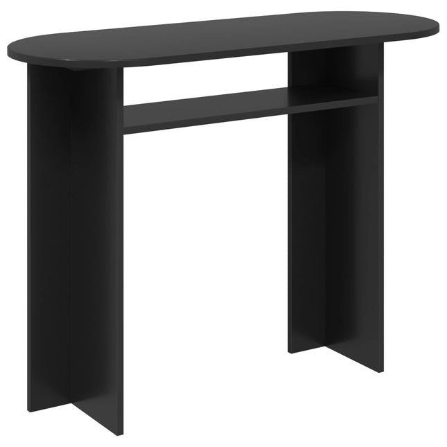 Konsolbord Sort eg 100 x 39,5 x 75 cm Konstrueret træ