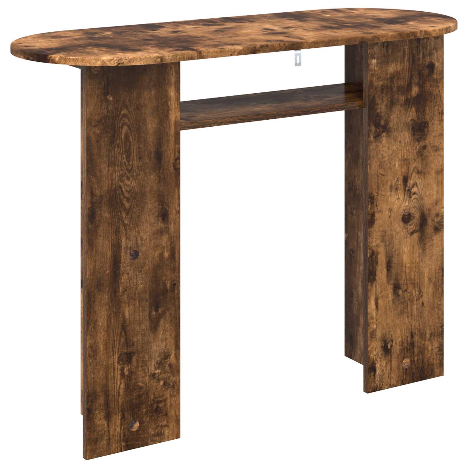 Konsolbord Røget eg 100 x 39,5 x 75 cm Konstrueret træ