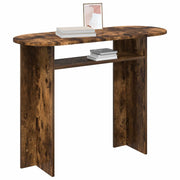 Konsolbord Røget eg 100 x 39,5 x 75 cm Konstrueret træ