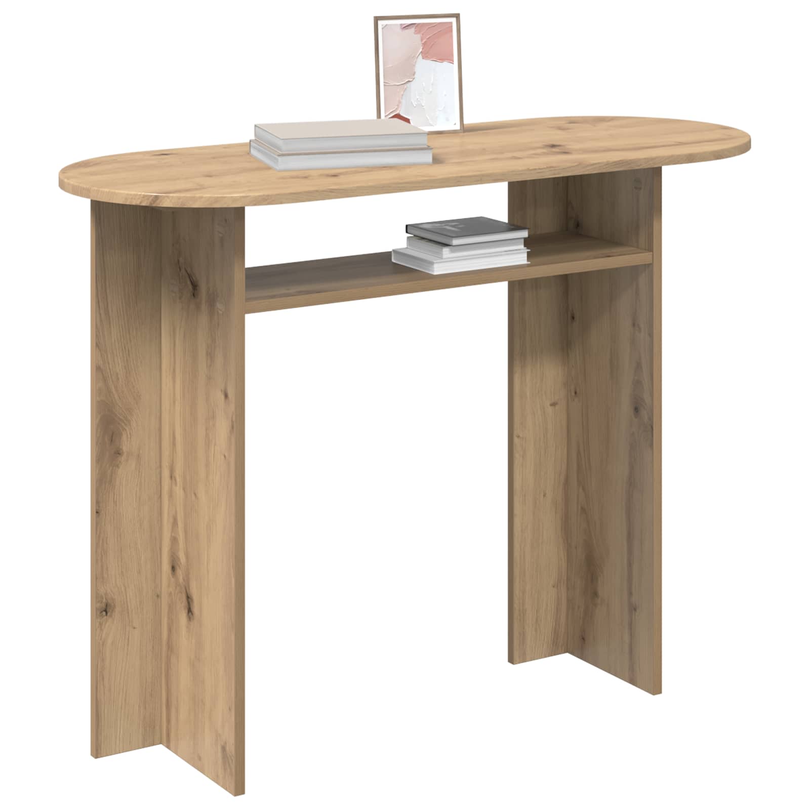 Konsolbord Artisan-eg 100 x 39,5 x 75 cm Konstrueret træ
