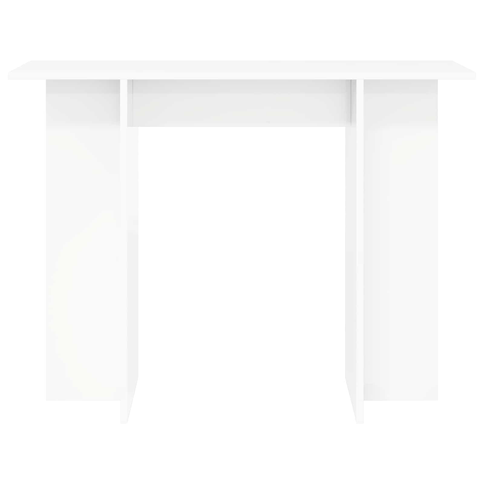 Konsolbord Hvid 100 x 30 x 75 cm Konstrueret træ