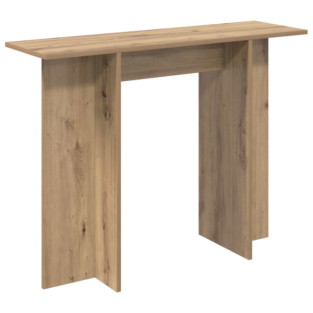 Konsolbord Artisan-eg 100 x 30 x 75 cm Konstrueret træ