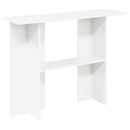Konsolbord Hvid 100 x 30 x 75 cm Konstrueret træ