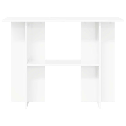 Konsolbord Hvid 100 x 30 x 75 cm Konstrueret træ