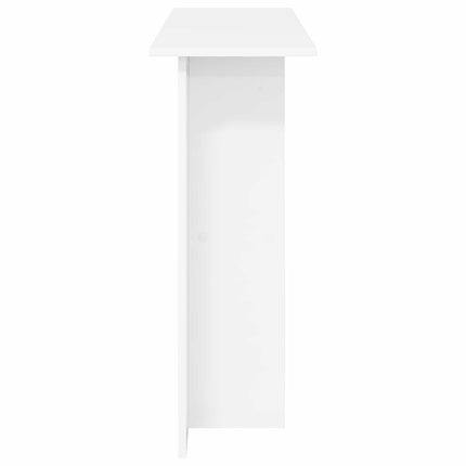 Konsolbord Hvid 100 x 30 x 75 cm Konstrueret træ