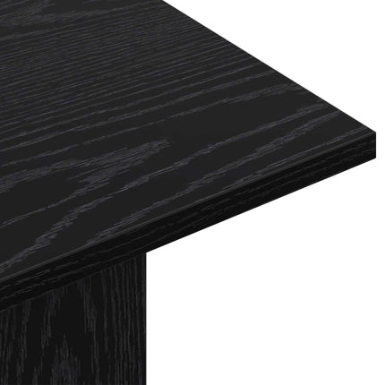 Konsolbord Sort eg 100 x 30 x 75 cm Konstrueret træ