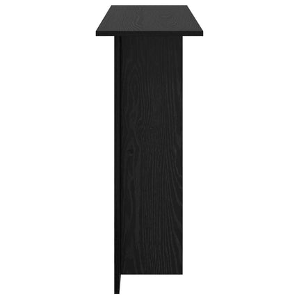 Konsolbord Sort eg 100 x 30 x 75 cm Konstrueret træ
