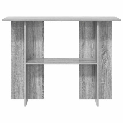 Konsolbord Grå sonoma-eg 100 x 30 x 75 cm Konstrueret træ