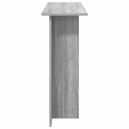 Konsolbord Grå sonoma-eg 100 x 30 x 75 cm Konstrueret træ