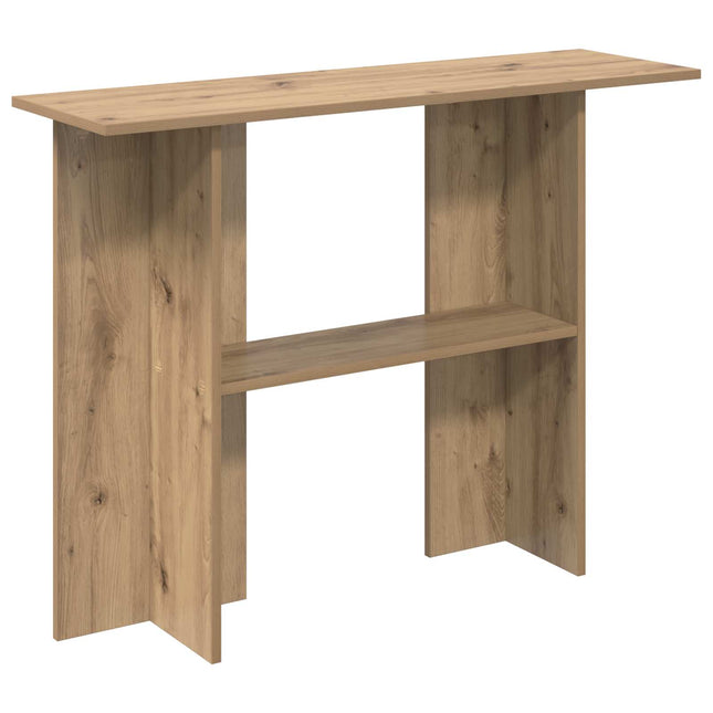 Konsolbord Artisan-eg 100 x 30 x 75 cm Konstrueret træ