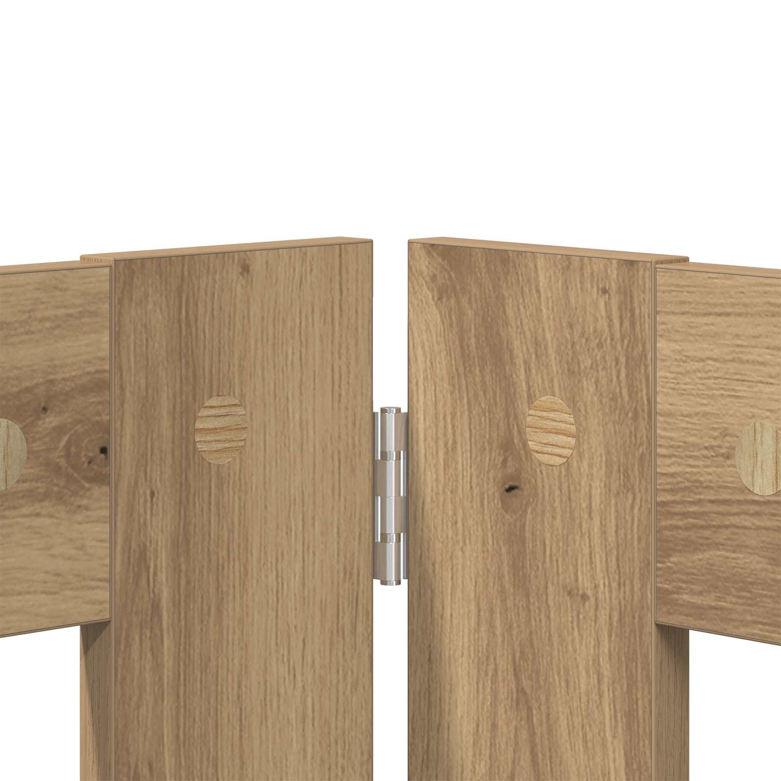 Hundehegn med stativer 2 pcs Artisan-eg 100 x 60 cm