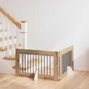 Hundehegn med stativer 2 pcs Artisan-eg 100 x 60 cm